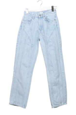 Blugi de femei Zara, Mărime XS, Culoare Albastru, Preț 73,49 Lei, #137972935