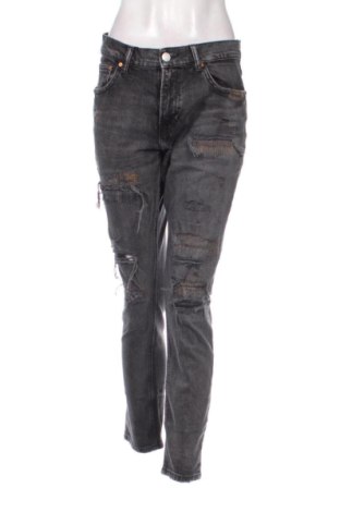 Blugi de femei Zara, Mărime M, Culoare Gri, Preț 88,00 Lei, #137974727
