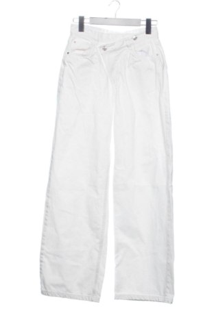 Blugi de femei Sinsay, Mărime XS, Culoare Alb, Preț 52,49 Lei, #137975332