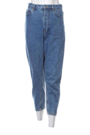 Blugi de femei Zara, Mărime S, Culoare Albastru, Preț 89,23 Lei, #137976642