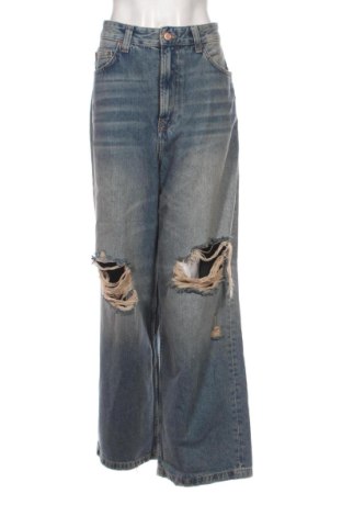 Női farmernadrág Bershka, Méret L, Szín Kék, Ár 6 283 Ft, #137978229