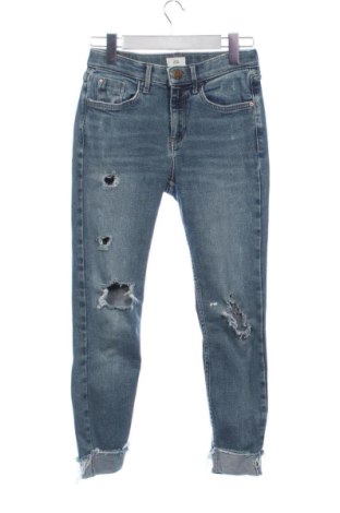 Dámske džínsy  River Island, Veľkosť XS, Farba Modrá, Cena  16,96 €, #137982916