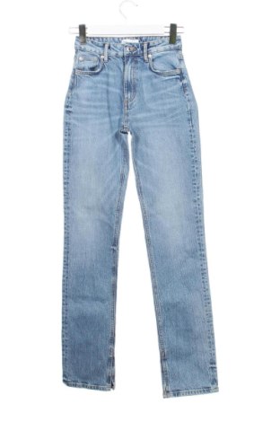 Damskie jeansy Zara, Rozmiar XXS, Kolor Niebieski, Cena 55,04 zł, #137935009