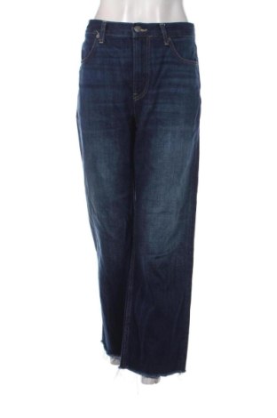 Blugi de femei Zara, Mărime L, Culoare Albastru, Preț 102,00 Lei, #137943640