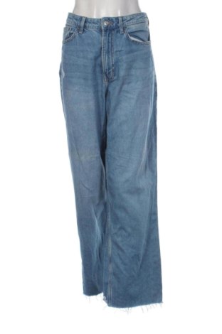 Blugi de femei H&M, Mărime L, Culoare Albastru, Preț 76,00 Lei, #137956629