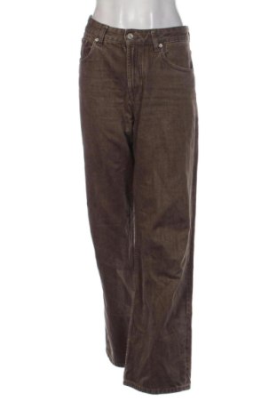 Blugi de femei Massimo Dutti, Mărime L, Culoare Maro, Preț 215,21 Lei, #137960371