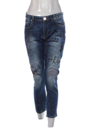 Női farmernadrág Euro Fashion, Méret L, Szín Kék, Ár 4 965 Ft, #137964250