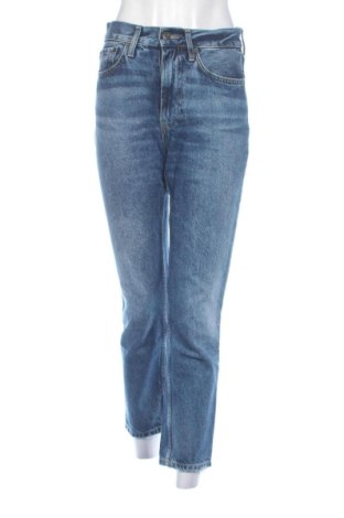 Blugi de femei Zara, Mărime S, Culoare Albastru, Preț 86,00 Lei, #137964699
