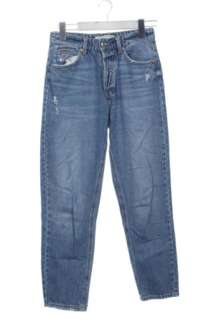 Дамски дънки Stradivarius, Размер XS, Цвят Син, Цена 15,00 €, #137965365
