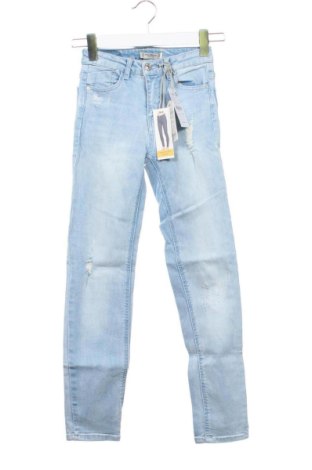 Дамски дънки Pull&Bear, Размер XXS, Цвят Син, Цена 22,73 €, #137968923