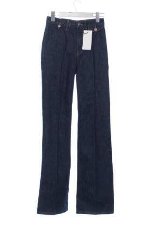 Dámske džínsy  Zara, Veľkosť XS, Farba Modrá, Cena  37,40 €, #137980455