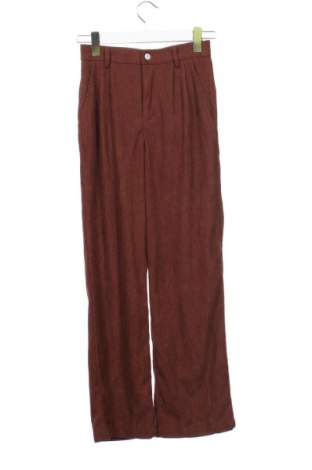 Pantaloni de velvet de femei Unbranded, Mărime XS, Culoare Maro, Preț 47,24 Lei, #137928353