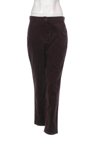 Pantaloni de velvet de femei Unbranded, Mărime L, Culoare Maro, Preț 47,24 Lei, #137945363