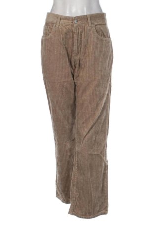 Pantaloni de velvet de femei Cross Jeans, Mărime M, Culoare Bej, Preț 49,34 Lei, #137952849