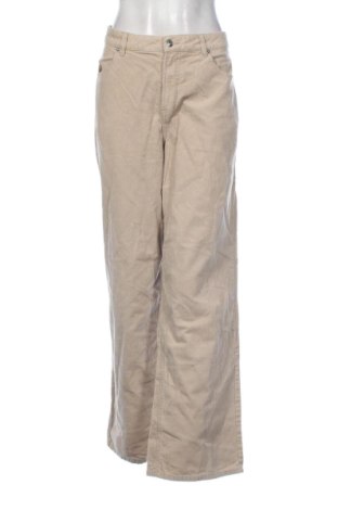 Дамски джинси H&M, Размер XL, Цвят Бежов, Цена 10,00 €, #137942325