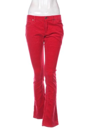 Pantaloni de velvet de femei Madison, Mărime L, Culoare Roșu, Preț 52,90 Lei, #137962691