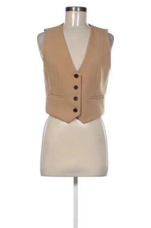Дамски елек Zara, Размер M, Цвят Бежов, Цена 19,00 €, #137955098