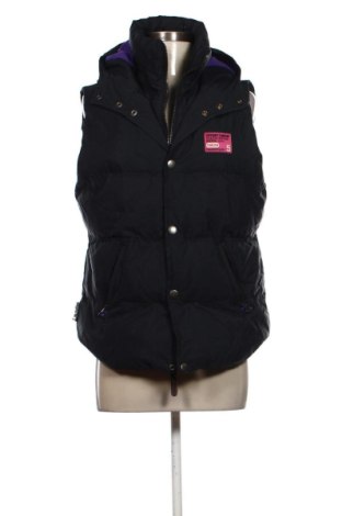 Дамски елек Superdry, Размер L, Цвят Черен, Цена 64,92 €, #137983636