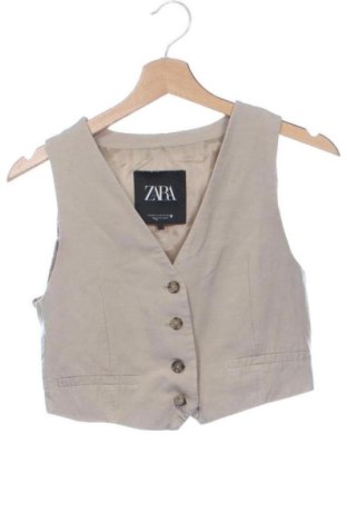 Női mellény Zara, Méret XS, Szín Bézs, Ár 7 447 Ft, #137964111