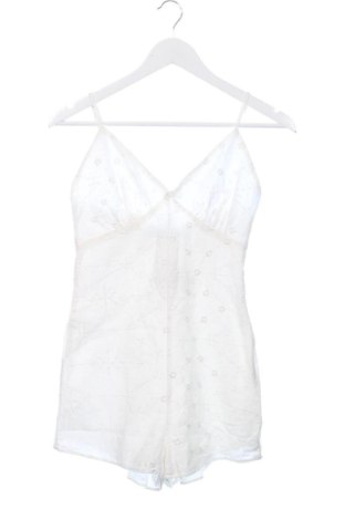 Kurzer Damenoverall Bershka, Größe XS, Farbe Weiß, Preis € 14,00, #137959534