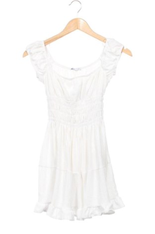 Női rövid overál Bershka, Méret XXS, Szín Fehér, Ár 4 610 Ft, #137982292