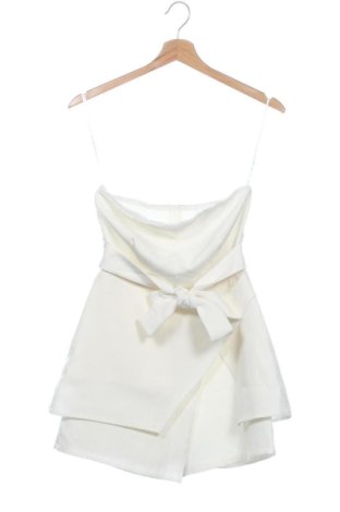 Damski krótki kombinezon Missguided, Rozmiar XS, Kolor ecru, Cena 59,27 zł, #137937720