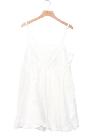 Salopetă scurtă de damă Pull&Bear, Mărime M, Culoare Alb, Preț 62,00 Lei, #137942244