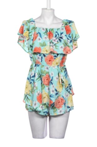 Дамски къс гащеризон Fashion nova, Размер S, Цвят Многоцветен, Цена 14,00 €, #137959545