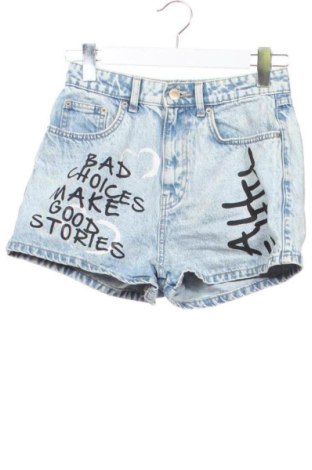 Pantaloni scurți de femei Fb Sister, Mărime XS, Culoare Albastru, Preț 52,44 Lei, #137936499