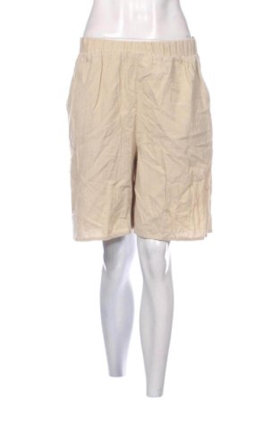 Pantaloni scurți de femei SHEIN, Mărime L, Culoare Bej, Preț 47,24 Lei, #137938262