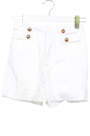 Pantaloni scurți de femei Zara, Mărime XS, Culoare Alb, Preț 73,49 Lei, #137939205