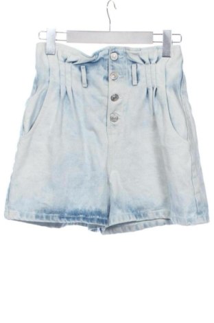 Pantaloni scurți de femei Zara, Mărime S, Culoare Albastru, Preț 73,49 Lei, #137944555