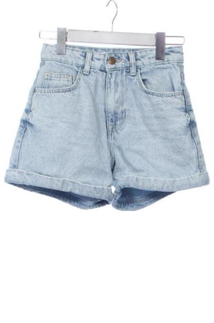 Damskie szorty Bershka, Rozmiar XXS, Kolor Niebieski, Cena 42,34 zł, #137951396
