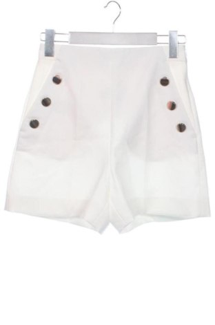 Дамски къс панталон Zara, Размер XS, Цвят Бял, Цена 14,00 €, #137954431