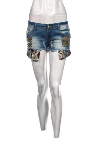 Pantaloni scurți de femei Unbranded, Mărime M, Culoare Albastru, Preț 57,74 Lei, #137956375