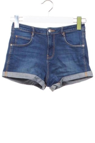 Pantaloni scurți de femei Zara, Mărime XS, Culoare Albastru, Preț 68,24 Lei, #137957241
