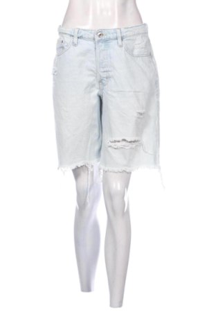 Pantaloni scurți de femei H&M, Mărime M, Culoare Albastru, Preț 57,74 Lei, #137958794