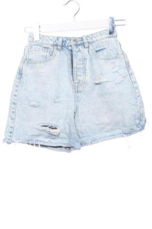 Pantaloni scurți de femei Stradivarius, Mărime XXS, Culoare Albastru, Preț 57,74 Lei, #137968715