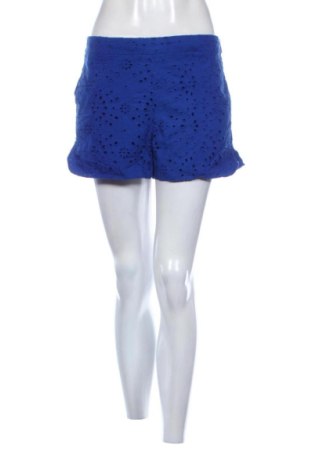 Pantaloni scurți de femei Zara, Mărime M, Culoare Albastru, Preț 68,24 Lei, #137969039