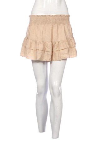 Pantaloni scurți de femei SHEIN, Mărime M, Culoare Bej, Preț 52,49 Lei, #137970379