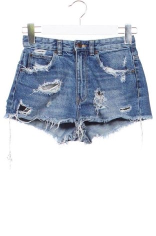 Pantaloni scurți de femei Zara, Mărime XS, Culoare Albastru, Preț 78,74 Lei, #137971124