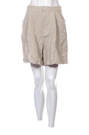 Pantaloni scurți de femei Zara, Mărime XL, Culoare Bej, Preț 68,24 Lei, #137971277