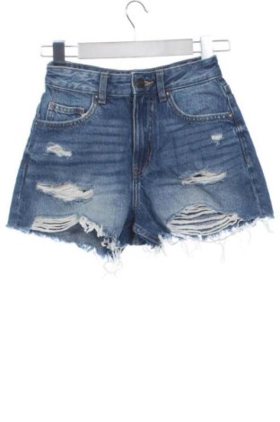 Dámske kraťasy  Bershka, Veľkosť XXS, Farba Modrá, Cena  18,48 €, #137977086