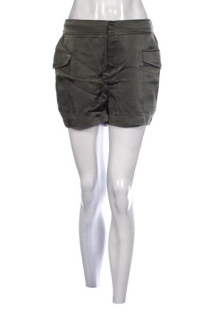Pantaloni scurți de femei Zara, Mărime S, Culoare Verde, Preț 59,81 Lei, #137981386