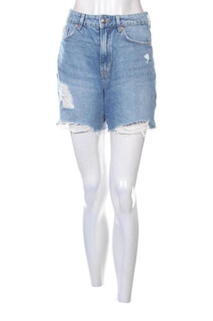 Pantaloni scurți de femei H&M, Mărime S, Culoare Albastru, Preț 57,74 Lei, #137982433