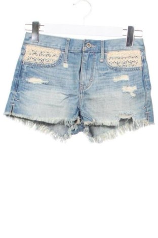Pantaloni scurți de femei Hollister, Mărime S, Culoare Albastru, Preț 162,72 Lei, #137964602
