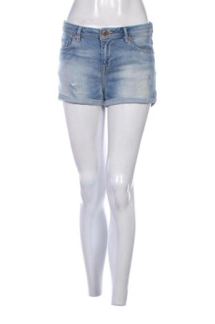 Дамски къс панталон Bershka, Размер L, Цвят Син, Цена 10,00 €, #137969074