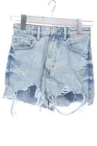 Дамски къс панталон Zara, Размер XXS, Цвят Син, Цена 17,91 €, #137970334