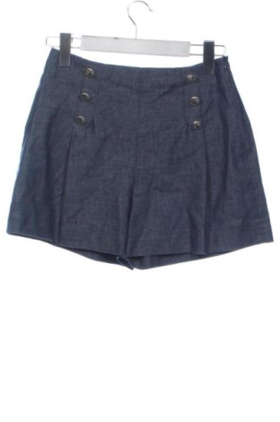 Pantaloni scurți de femei Zara, Mărime XS, Culoare Albastru, Preț 68,24 Lei, #137980375