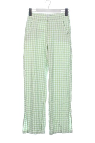 Pantaloni de femei Bershka, Mărime XS, Culoare Multicolor, Preț 47,24 Lei, #137930555
